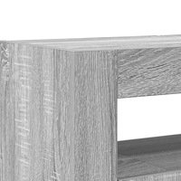 vidaXL Skåp Grå sonoma Konstruerat trä 116 x 30 x 75 cm Skåp