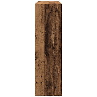 vidaXL Bokhylla/rumsavdelare rustikt trä 100x30x103cm konstruerat trä