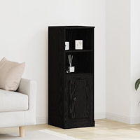 vidaXL Högskåp svart ek 36x35,5x103,5 cm konstruerat trä