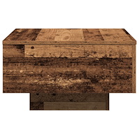 vidaXL Soffbord återvunnet trä 55x55x31 cm konstruerat trä