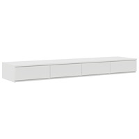 vidaXL Sänglådor Vita 160x36.5x16.5 cm i Konstruktions trä