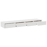 vidaXL Sänglådor Vita 160x36.5x16.5 cm i Konstruktions trä