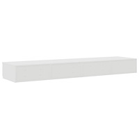 vidaXL Sänglådor Vita 160x36.5x16.5 cm i Konstruktions trä