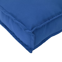 vidaXL 2-delars pallkuddset Royal Blue Oxford Tyg