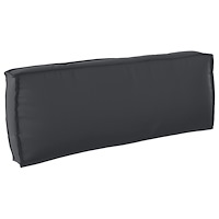 vidaXL Pallkuddeset Set om 3 Svart Polyester Standard Hållbart