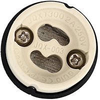 vidaXL inbyggda spotlights 6 st rund GU10 silver Ø91 mm
