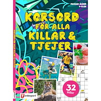 Stevali Korsord för alla killar & tjejer (häftad)