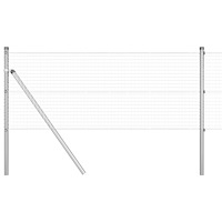 vidaXL Svetsat Trådstängsel med 13 Stänger 0,6x50 m Galvaniserat Stål