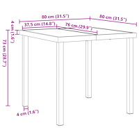 vidaXL 5-delat trädgårdsmöbelset med kuddar i Beige Poly Rattan