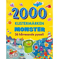 Tukan Förlag 2000 klistermärken. Monster (häftad)