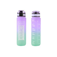 iTotal I-Drink - Tritan Bottle  - 1000 ml Purple and aquamarine (ID2122)