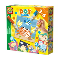 SES Creative SES Creative - Dot Markers - 3 Colours XXL - (S14602)