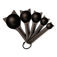 Kikkerland Kikkerland - measuring spoon set - 5 st.