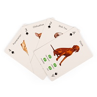 Kikkerland Kikkerland - Paws & Play Playing Cards - (GG274)