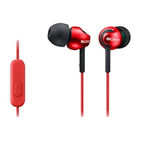Sony Sony MDR-EX110AP/R - hörlurar med mikrofon