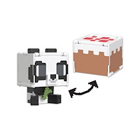 Minecraft Minecraft - Mob Head Minis Flipping Figs - Panda & Cake
