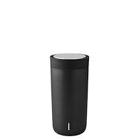 Stelton Stelton - To-Go Click Vacuum Insulated Cup 0.4 L (Black Metallic)