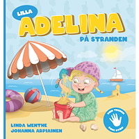 Triumf förlag Lilla Adelina på stranden : med tecken som stöd! (inbunden)