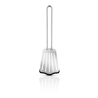 Eva Trio Eva Trio - Spatula with silicone - Polished steel - 27 cm
