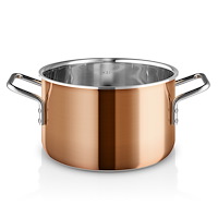 Eva Trio Eva Trio - Copper Casserole 3.9 L, 20cm (271013)