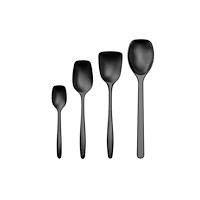Rösti Rosti - NEW Classic kitchen spoons, Set of 4 - Carbon black