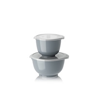Rösti Rosti - NEW Margrethe bowls, Set of 2 + lids - Dusty Blue