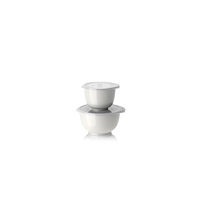 Rösti Rosti - NEW Margrethe bowls, Set of 2 + lids - White