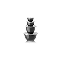 Rösti Rosti - Margrethe Bowls - Set of 4 + Lids (Carbon Black)