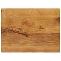vidaXL Bordsskiva 90x50x3,8 cm rektangulär massivt mango-trä
