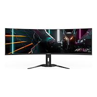 Gigabyte AORUS CO49DQ - OLED-monitor - böjd - 49" - HDR