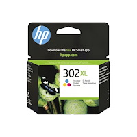 Hewlett-Packard HP 302XL - Lång livslängd - färg (cyan, magenta, gul) - original - bläckpatron