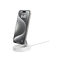 Belkin Belkin BoostCharge Pro trådlöst laddställ - magnetisk - + växelströmsadapter - 15 Watt