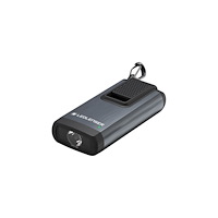 LedLenser Ledlenser K-Series K6R - nyckelring med ficklampa - LED - vitt ljus - 5000-8000 K - grå