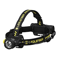 LedLenser Ledlenser H-Series H7R Work - huvudficklampa - LED - neutralt vitt ljus - 4000 K - svart/gul