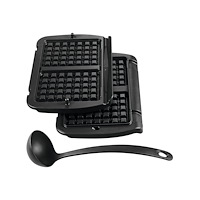 Tefal Tefal XA724810 - våffelplattuppsättning - svart