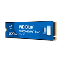 SANDISK WD Blue SN5000 WDS500G4B0E - SSD - 500 GB - PCIe 4.0 x4 (NVMe)