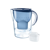 Brita BRITA Fill&Enjoy Marella XL - vattenfilterkanna - blå - Storlek 25.6 x 14.7 cm - Höjd 25.8 cm - 3.5 L