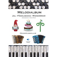 Notfabriken Melodialbum Jul-Födelsedag-Midsommar (bok, spiral)