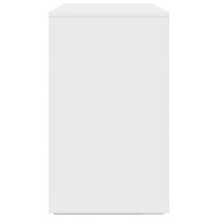 vidaXL Vit Sideboard Vit Trä 135 x 41 x 75 cm Vit Sideboard