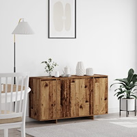 vidaXL Gammalt Trä Sideboard Gammalt trä Solid återvunnet trä