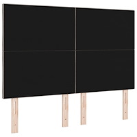 vidaXL Sänggavel Diamantblock Design Taupe 160 cm Tyg