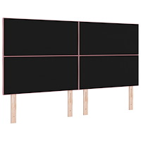 vidaXL Sänggavel med Diamantblock Design i Rosa 180 cm Sammet