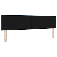 vidaXL Sänggavel Diamantblock Design Blå 180 cm Tyg