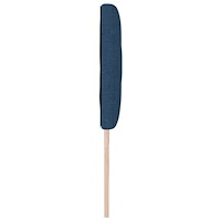 vidaXL Sänggavel Diamantblock Design Blå 180 cm Tyg