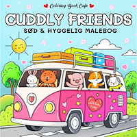 Cozy Coloring Cuddly Friends - Cozy Coloring: Cute and Cozy Coloring Book