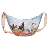 Miss Melody Miss Melody - Small Halfmoon Shoulderbag POPPY SAND - Beige