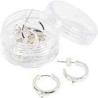 Creative Toys Creativ - Eye hoop earrings - Silver (603260)