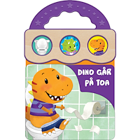 Tukan Förlag Dino går på toa (bok, board book)