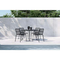 Venture Home San Vito Matgrupp med stolarna Peking