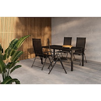 Venture Home Giardini Matgrupp med stolarna Levanzo